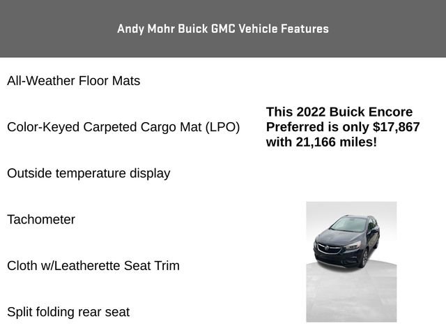 Used 2022 Buick Encore Preferred w/ Safety Package image 12