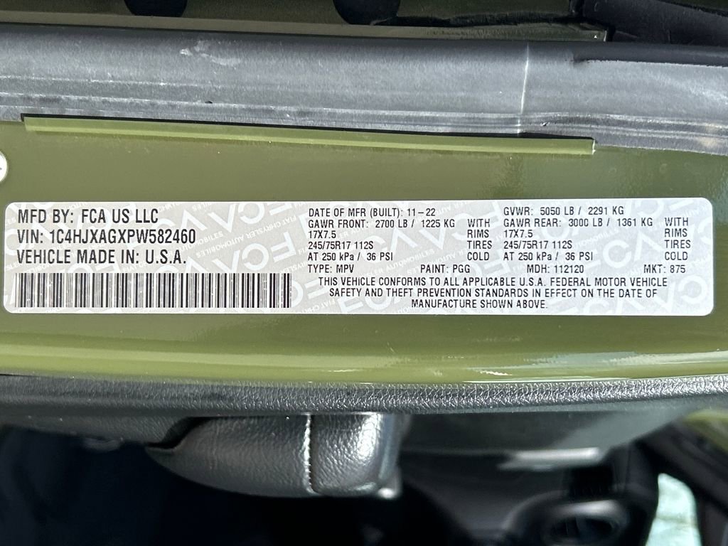 Used 2023 Jeep Wrangler Sport image 31