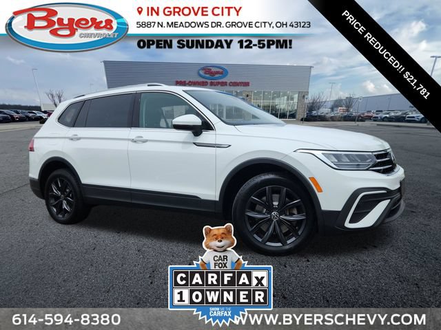 Used 2022 Volkswagen Tiguan SE w/ Panoramic Sunroof Package