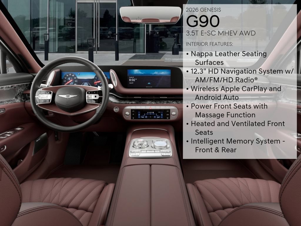 New 2026 Genesis G90 3.5T AWD/4WD image 17