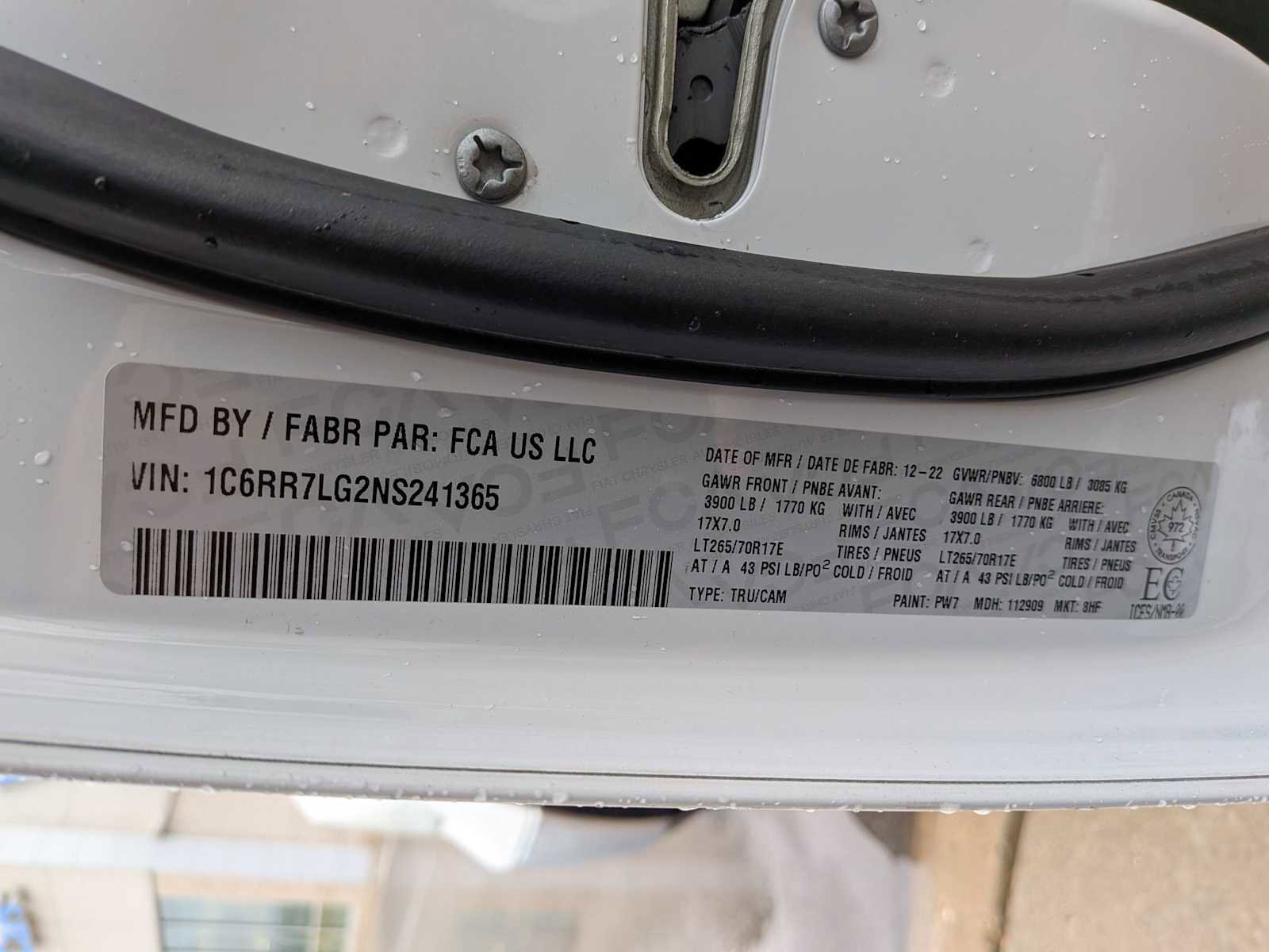 Used 2022 RAM 1500 Classic SLT w/ Protection Group image 34