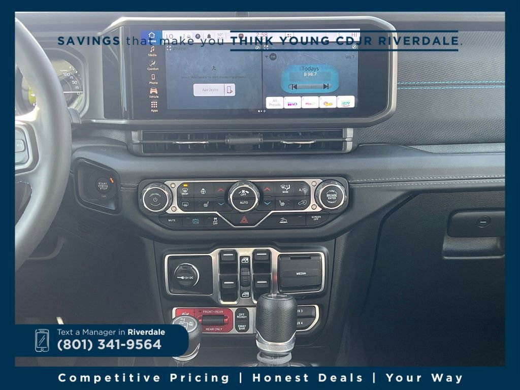 Used 2024 Jeep Wrangler Unlimited Rubicon 4xe w/ Convenience Group image 19