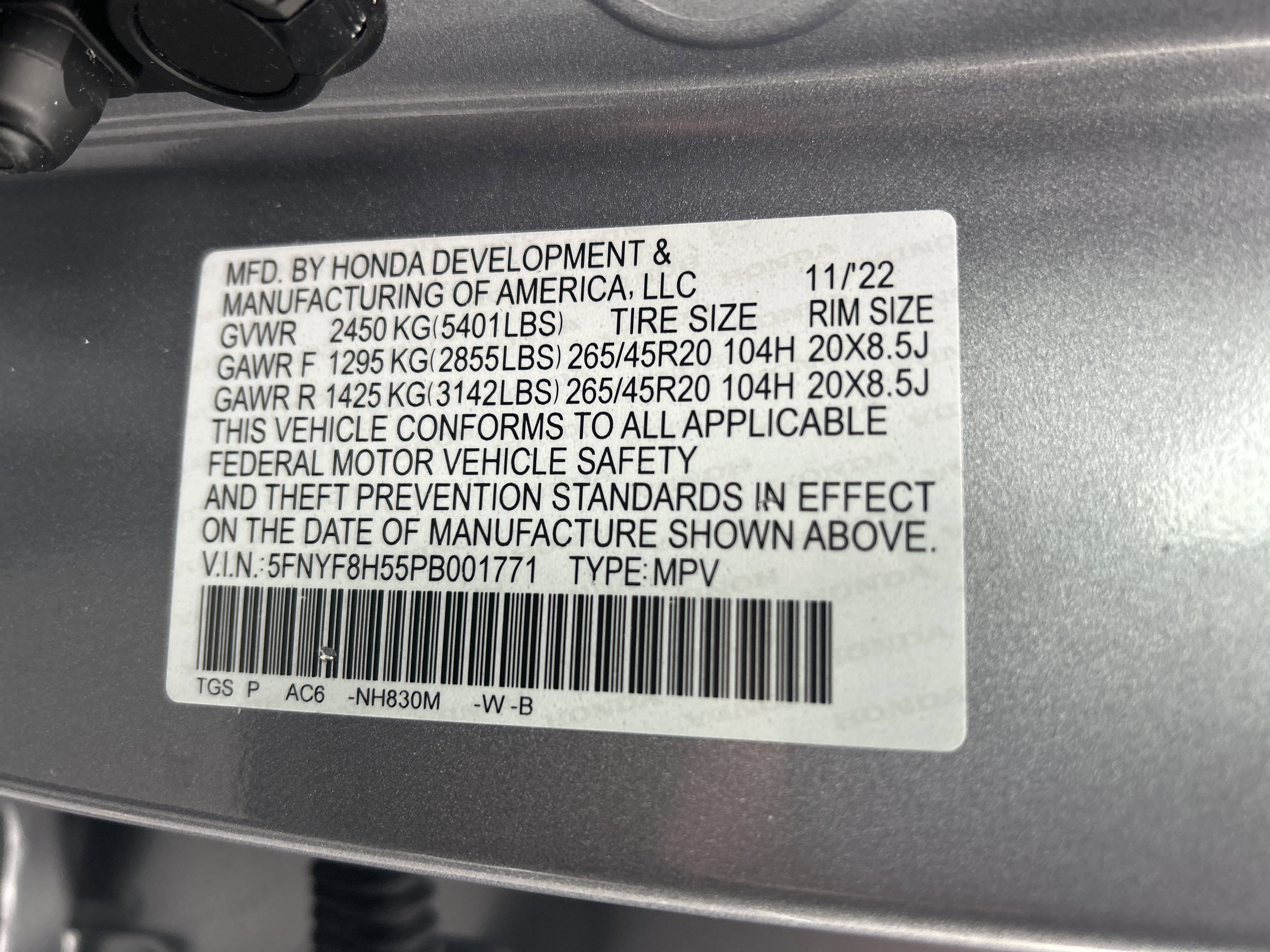Certified 2023 Honda Passport EX-L image 36