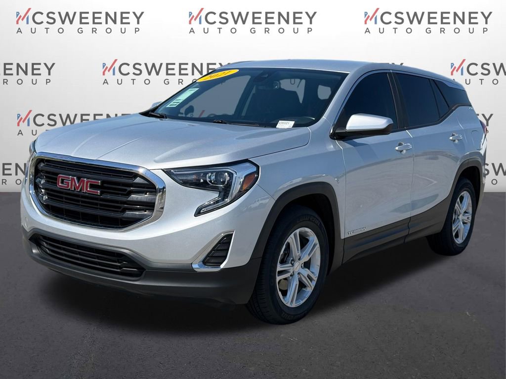 Used 2021 GMC Terrain SLE FWD image 1
