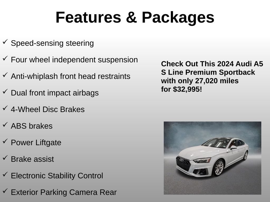 Used 2024 Audi A5 2.0T Premium w/ Convenience Package AWD/4WD image 8
