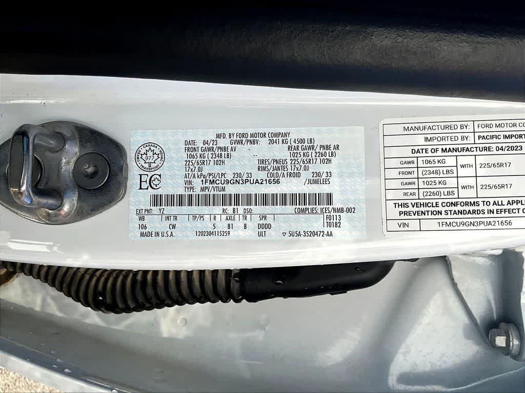 Used 2023 Ford Escape Active w/ Tech Pack #1 AWD/4WD image 21