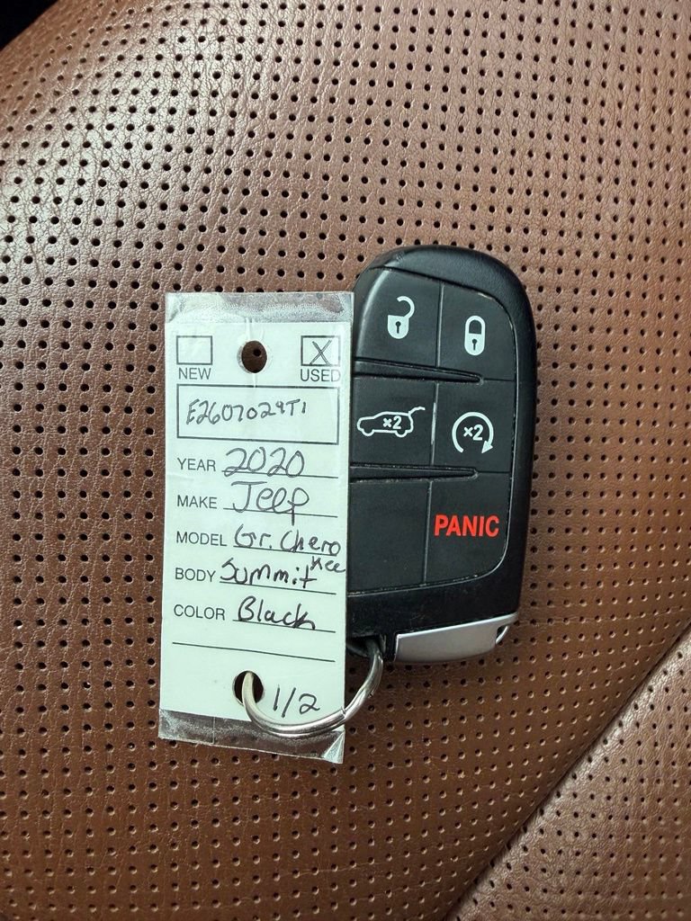 Certified 2020 Jeep Grand Cherokee Summit AWD/4WD image 29