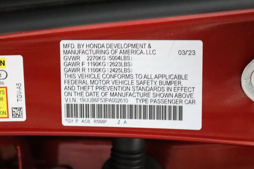 Certified 2023 Acura TLX SH-AWD w/ A-SPEC Pkg image 29