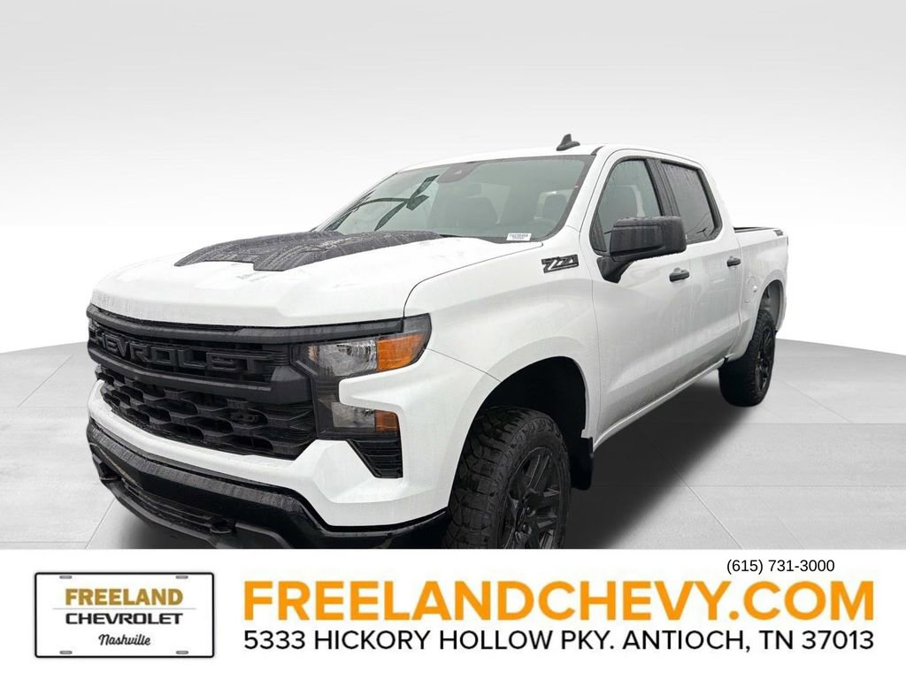 New 2026 Chevrolet Silverado 1500 Custom Trail Boss w/ Dark Appearance Package image 4