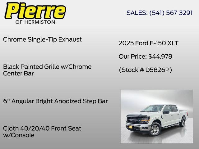 Certified 2025 Ford F150 XLT w/ Equipment Group 301A Standard image 20