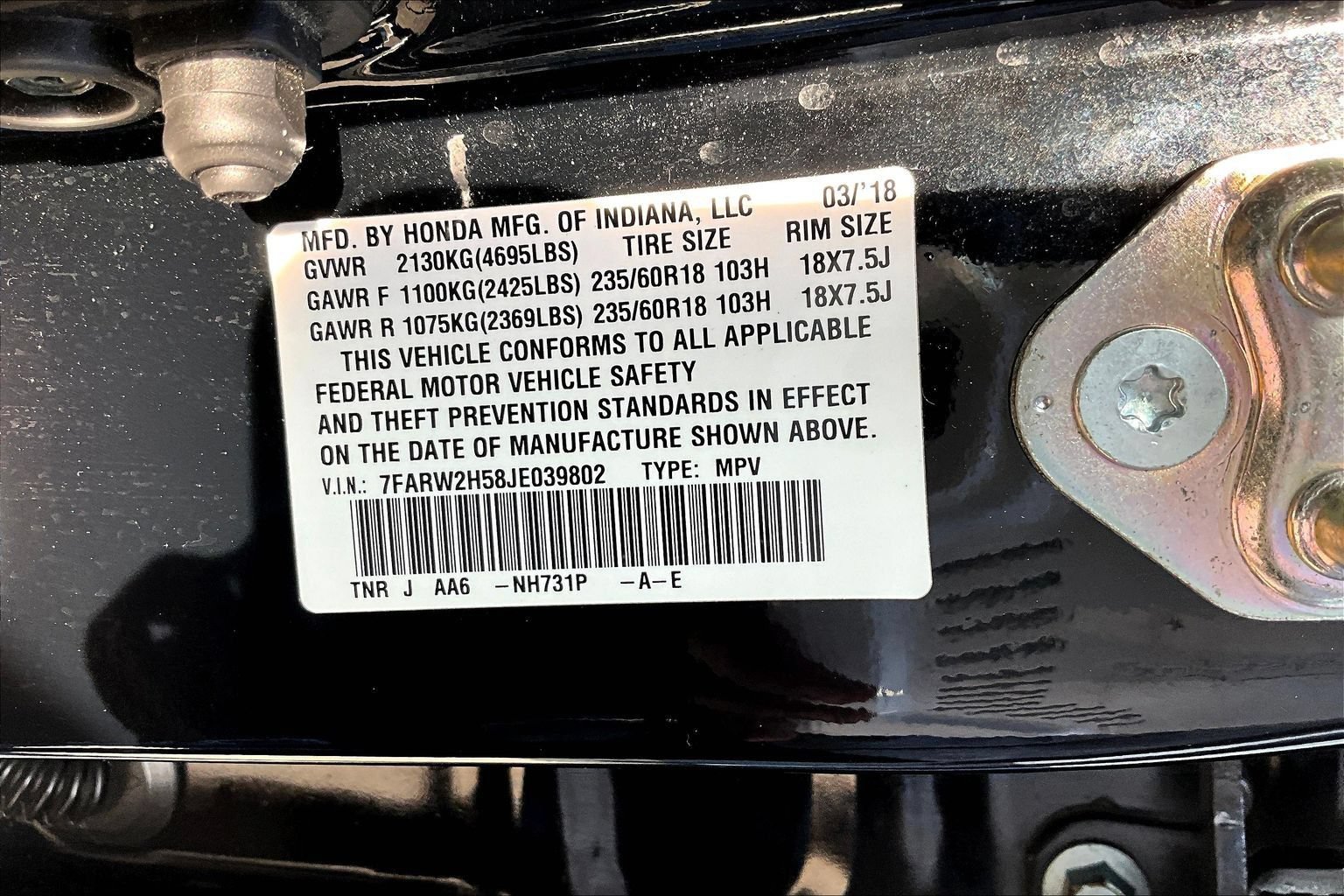 Used 2018 Honda CR-V EX image 22