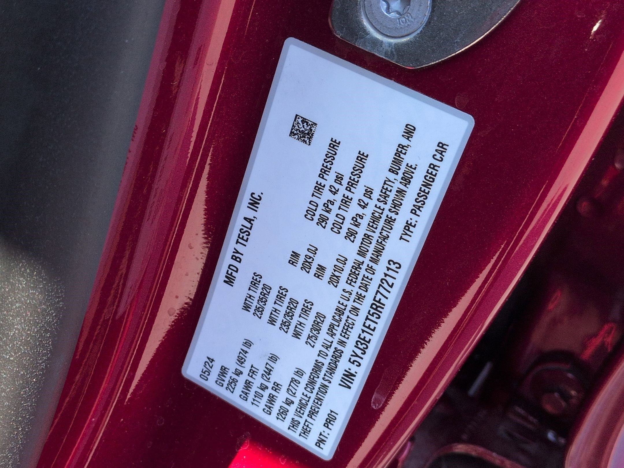 Used 2024 Tesla Model 3 Performance image 35