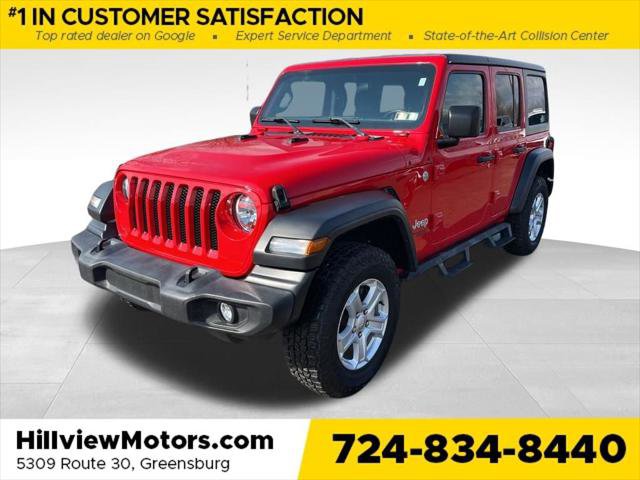 Certified 2020 Jeep Wrangler Unlimited Sport S image 1
