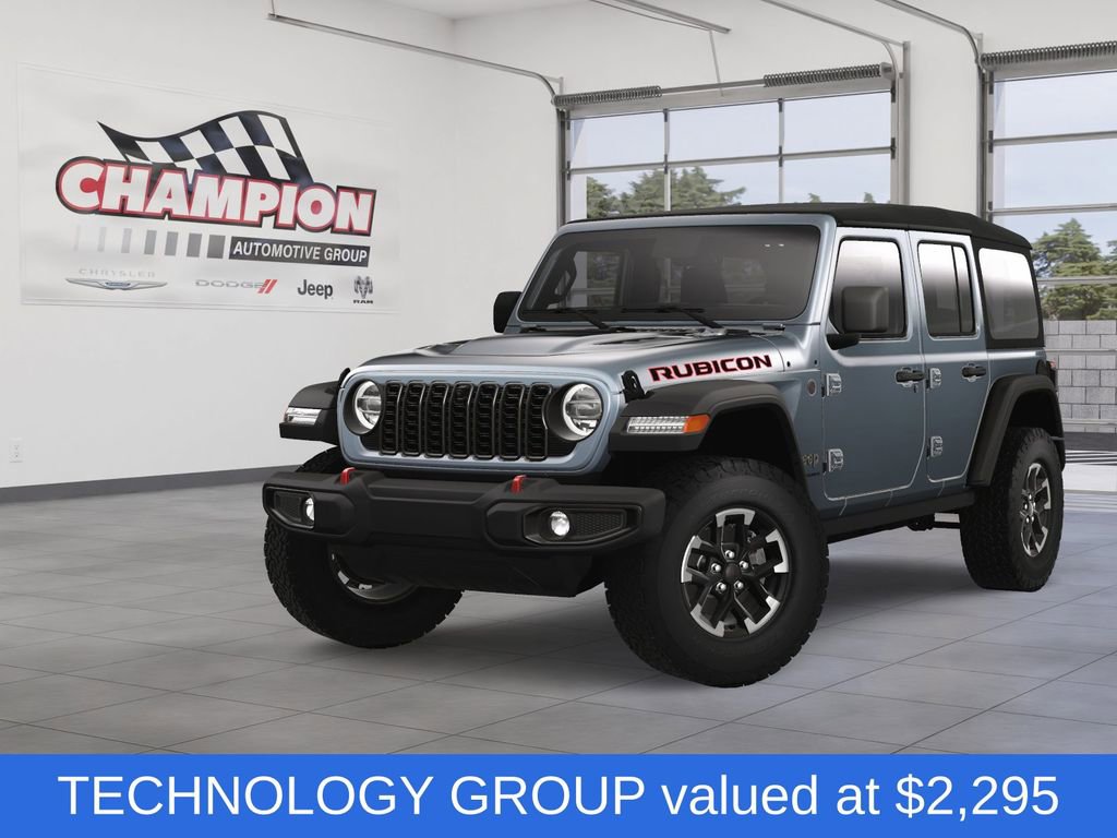 New 2024 Jeep Wrangler Unlimited Rubicon w/ Technology Group
