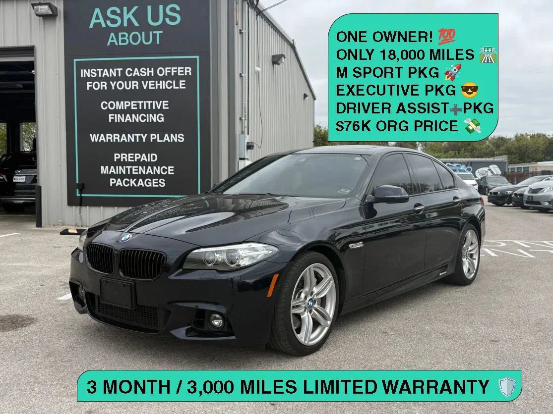 Used 2015 BMW 550i Sedan image 1