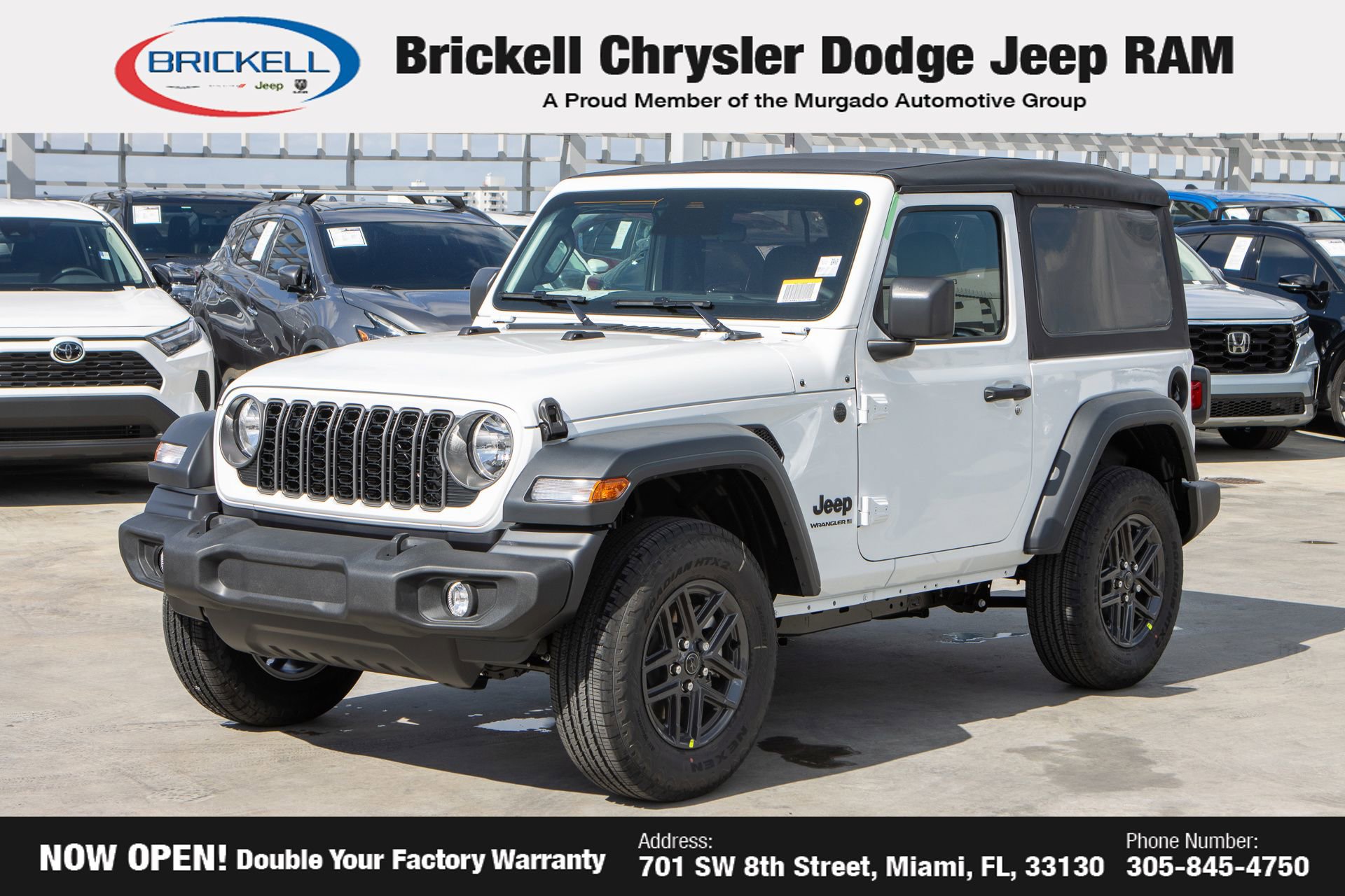 New 2026 Jeep Wrangler Sport S