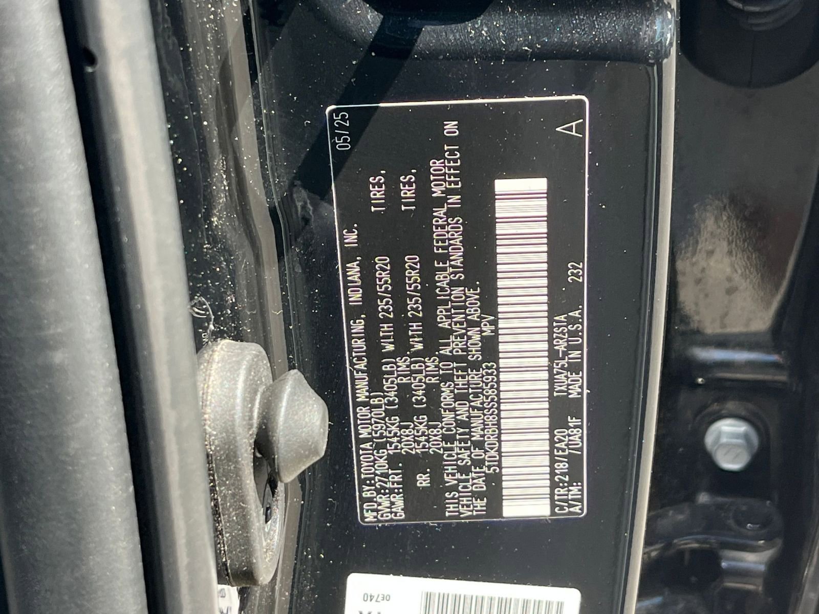 Used 2025 Toyota Highlander XSE AWD/4WD image 32