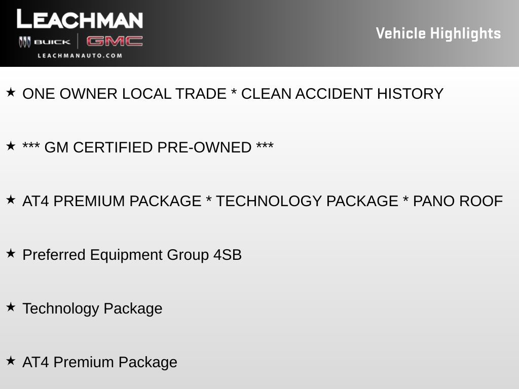 Certified 2023 GMC Yukon AT4 w/ AT4 Premium Package AWD/4WD image 7