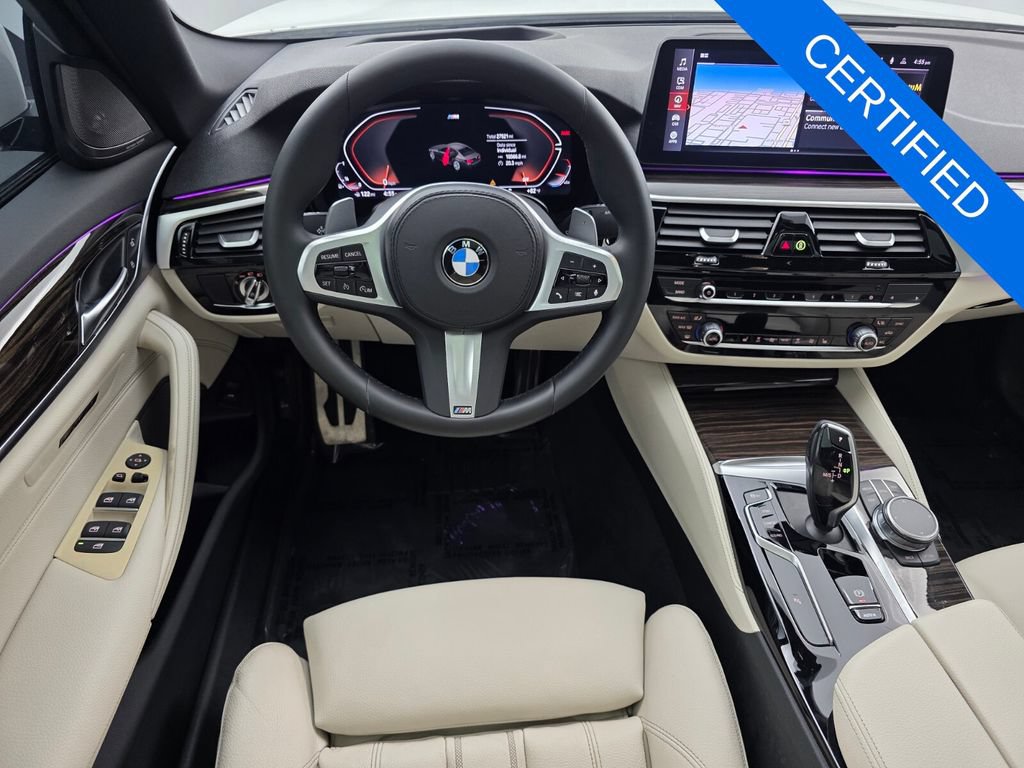 Certified 2023 BMW 540i w/ M Sport Package RWD image 13