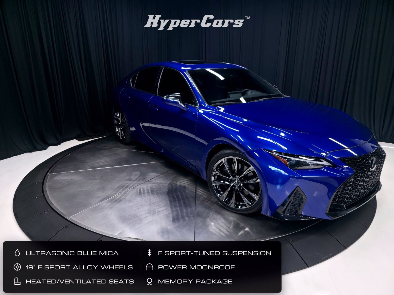 Used 2023 Lexus IS 350 F Sport w/ Memory Package