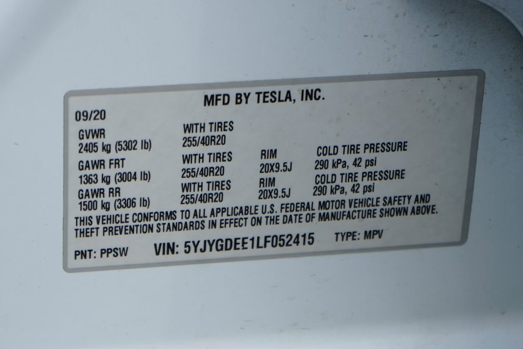 Used 2020 Tesla Model Y Long Range image 50