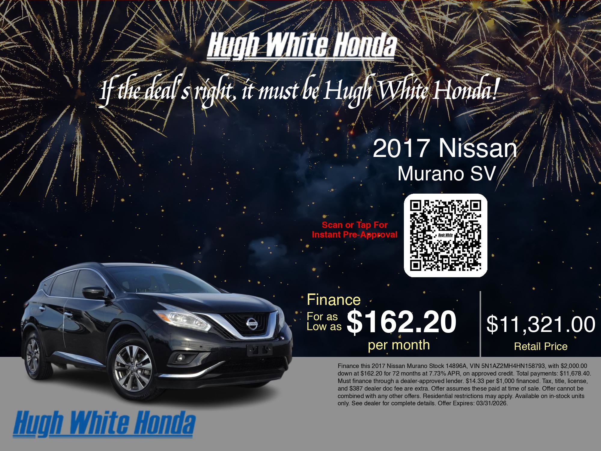 Used 2017 Nissan Murano SV image 3