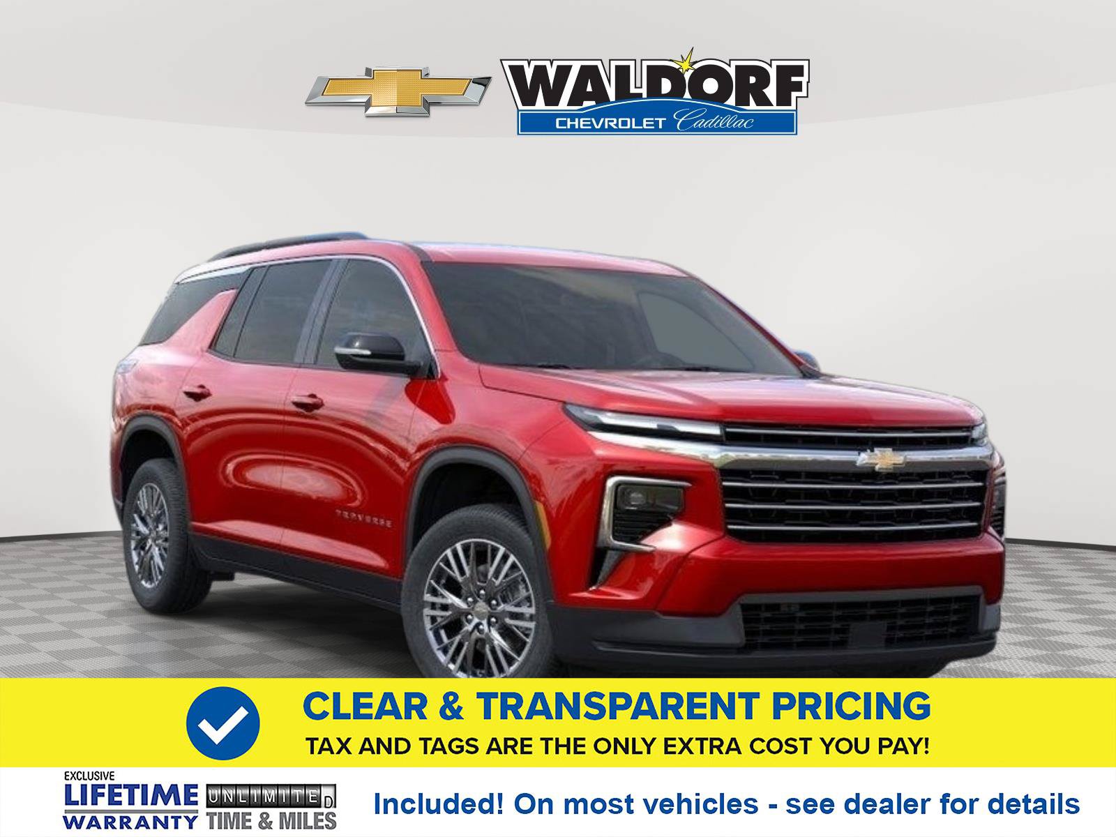 New 2026 Chevrolet Traverse LT w/ Driver Confidence Package AWD/4WD image 1