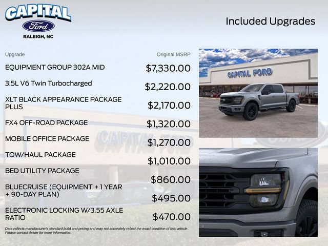 New 2026 Ford F150 XLT w/ Equipment Group 302A MID AWD/4WD image 5