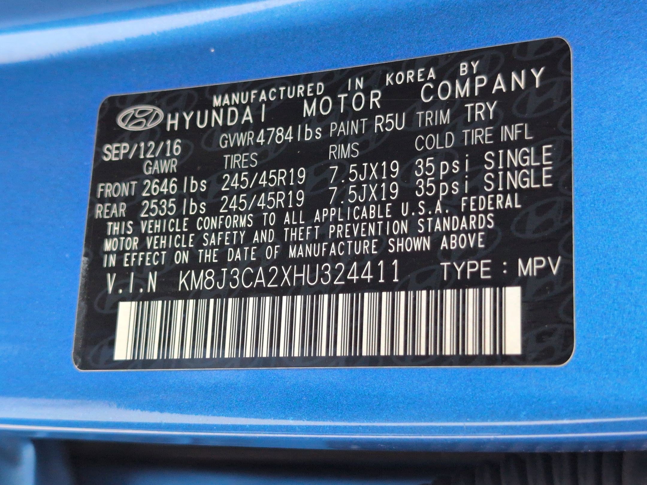 Used 2017 Hyundai Tucson Limited w/ Limited Ultimate Package 03 image 34