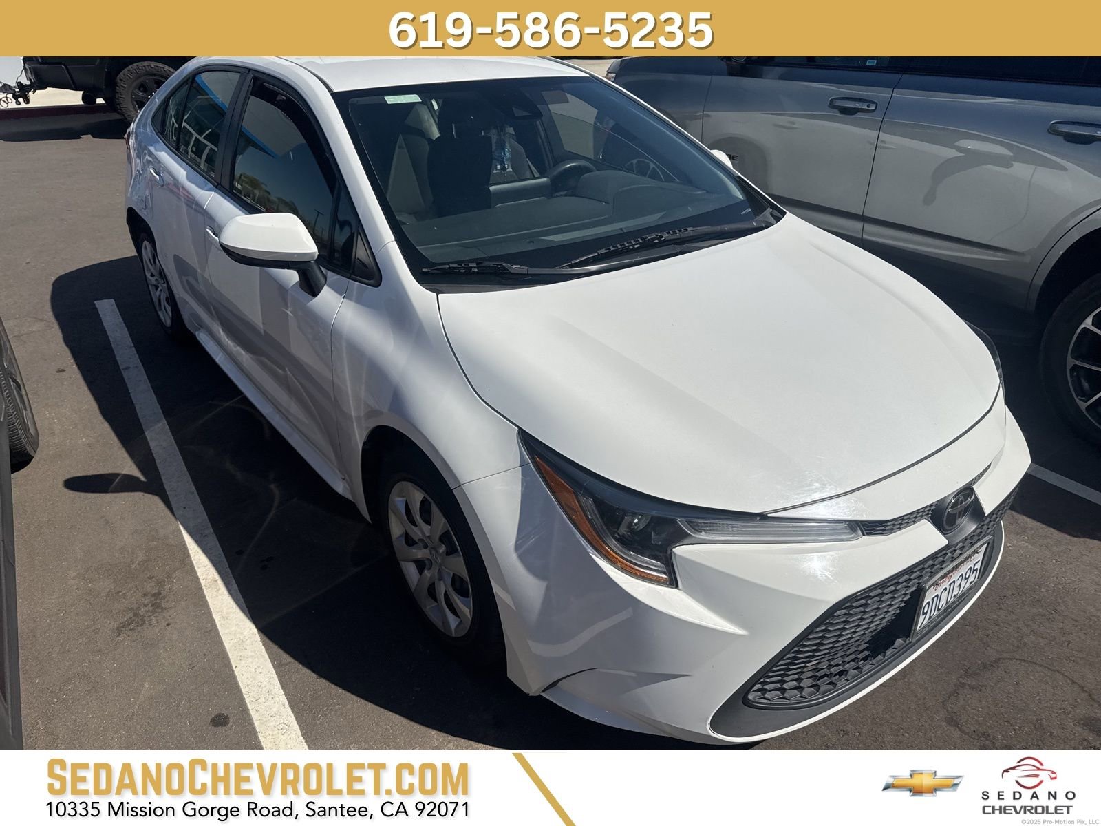 Used 2022 Toyota Corolla LE w/ Carpet Mat Package (TMS) image 1