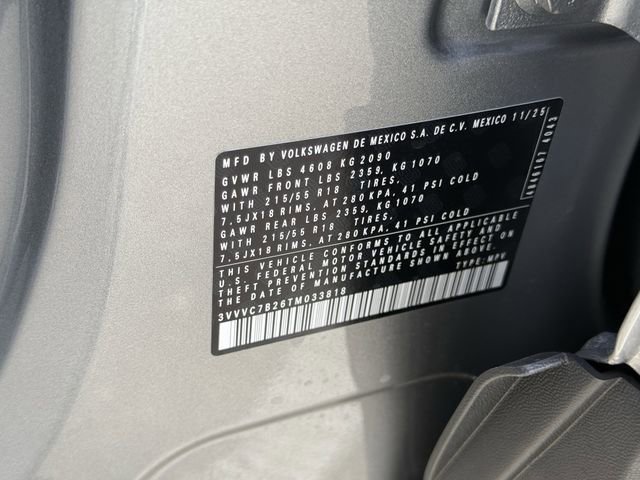 New 2026 Volkswagen Taos SE image 22