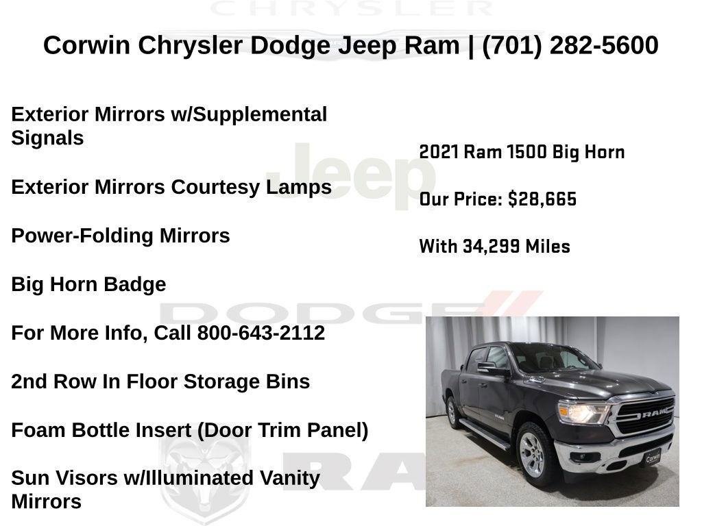 Certified 2021 RAM 1500 Big Horn image 40