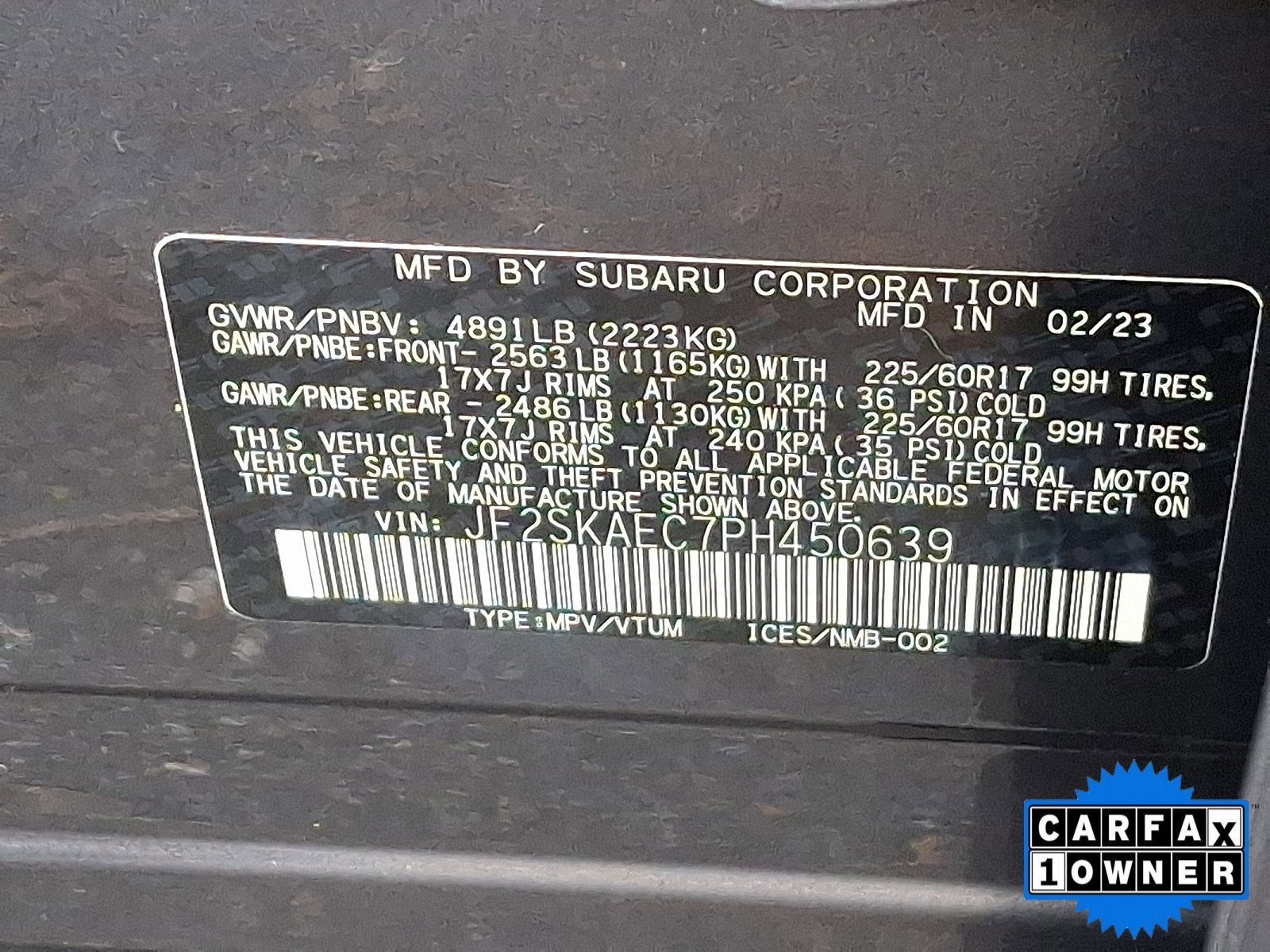 Certified 2023 Subaru Forester Premium image 54