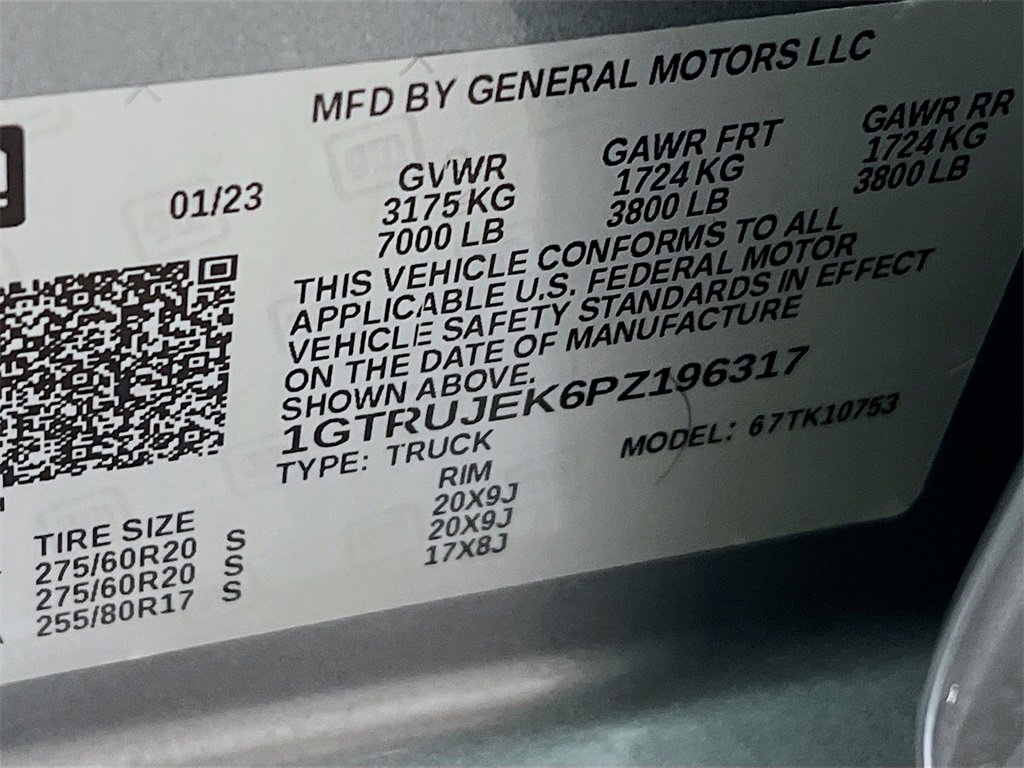 Used 2023 GMC Sierra 1500 Elevation image 27