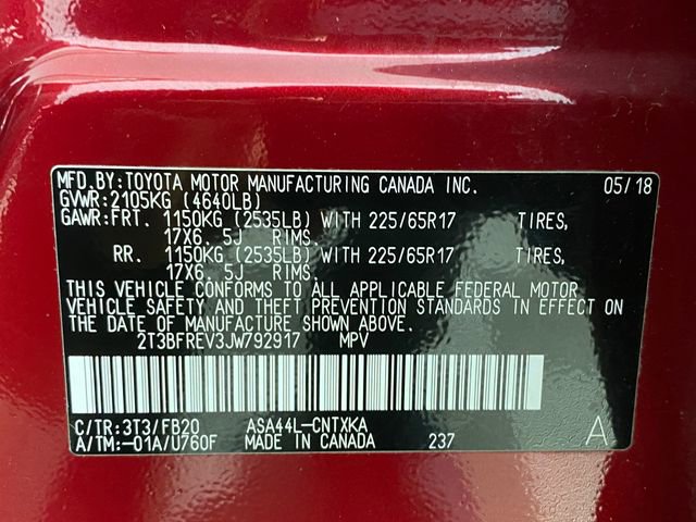 Certified 2018 Toyota RAV4 LE w/ Carpet Mat Package AWD/4WD image 24