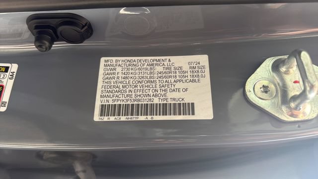 Used 2024 Honda Ridgeline RTL image 28
