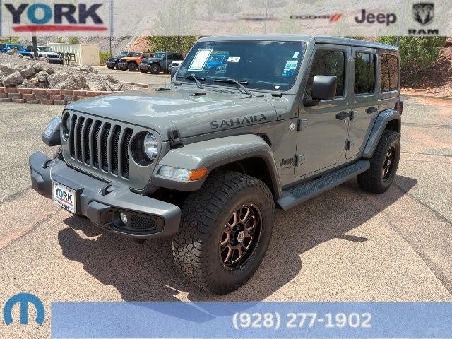 Used 2019 Jeep Wrangler Unlimited Sahara AWD/4WD image 1