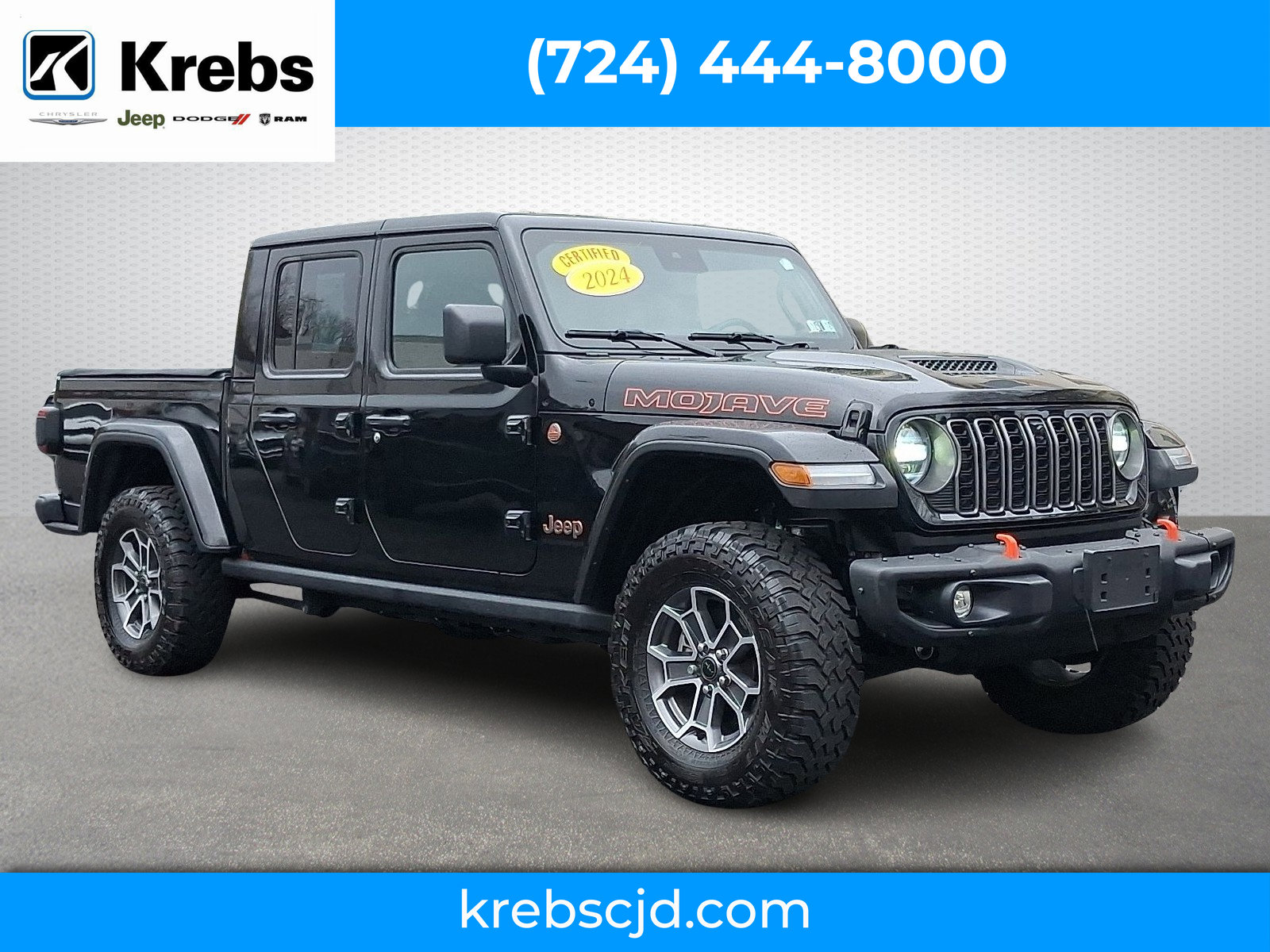 Certified 2024 Jeep Gladiator Mojave