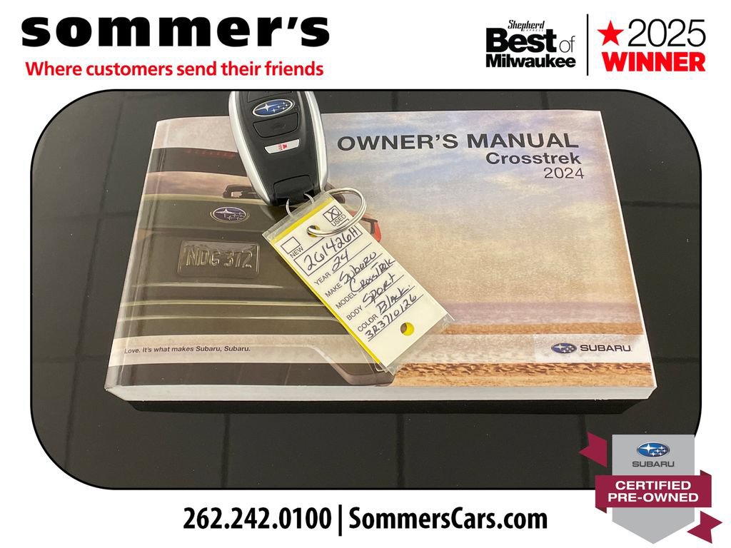 Certified 2024 Subaru Crosstrek 2.5i Sport w/ Crosstrek Mirror Package AWD/4WD image 26