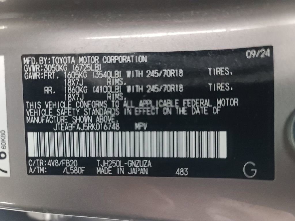 Used 2024 Toyota Land Cruiser 1958 image 43