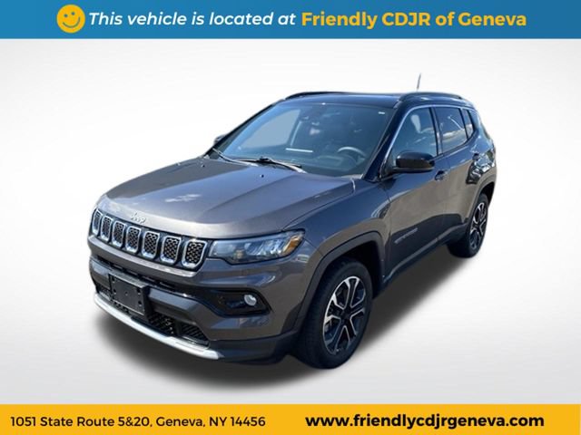 Used 2023 Jeep Compass Limited w/ Sun and Sound Group AWD/4WD image 1