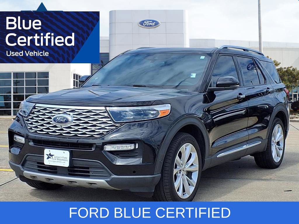 Certified 2022 Ford Explorer Platinum w/ Equipment Group 601A AWD/4WD image 1