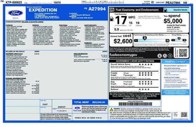 Used 2023 Ford Expedition Timberline AWD/4WD image 14