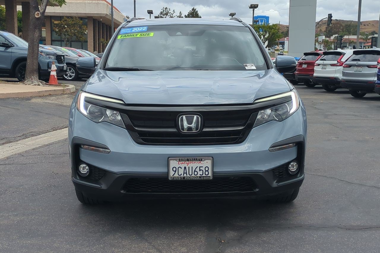 Certified 2022 Honda Pilot Special Edition image 2