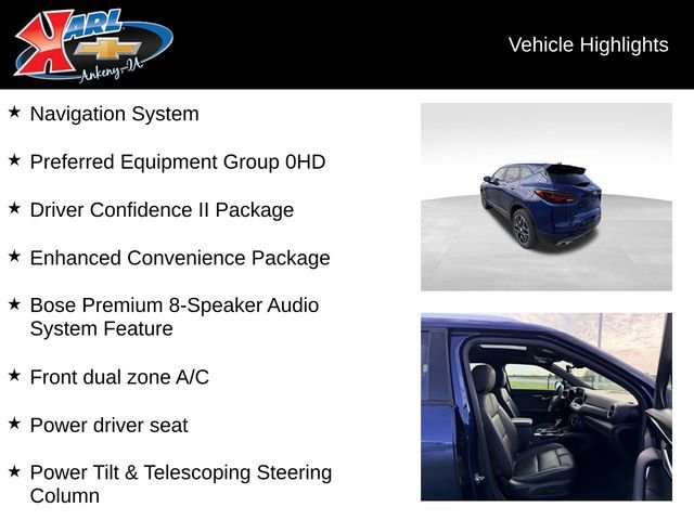 Certified 2023 Chevrolet Blazer Premier w/ Driver Confidence II Package AWD/4WD video 2