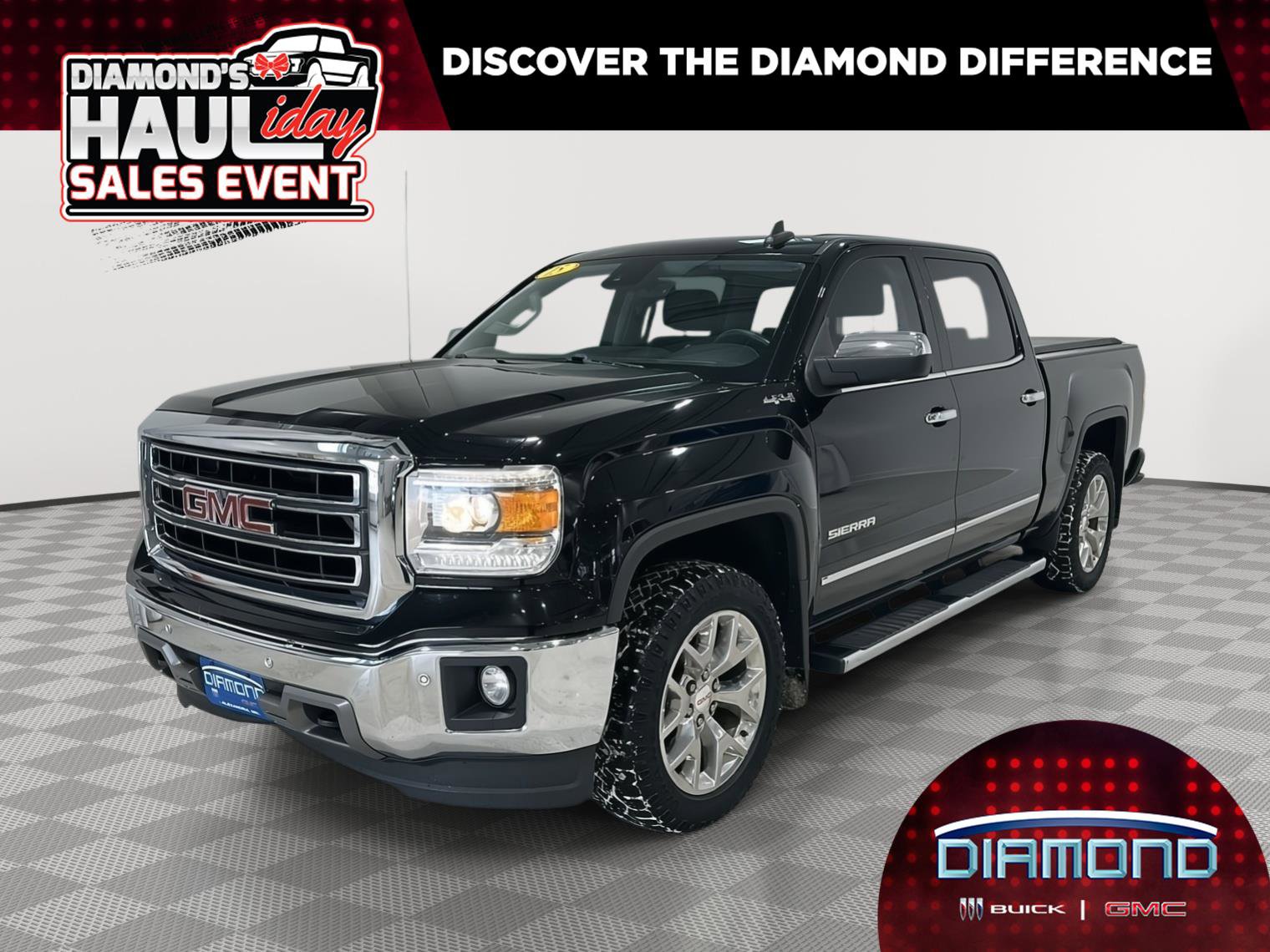 Used 2015 GMC Sierra 1500 SLT w/ SLT Crew Cab Value Package image 1