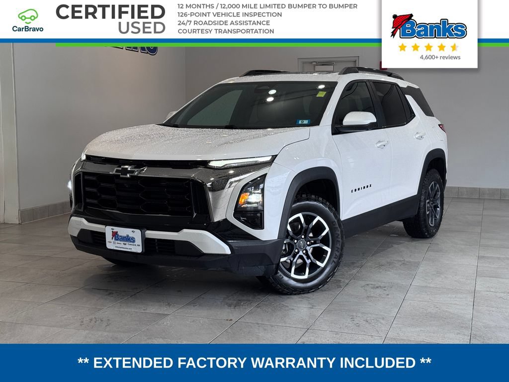 Certified 2025 Chevrolet Equinox ACTIV w/ Safety and Technology Package AWD/4WD image 1