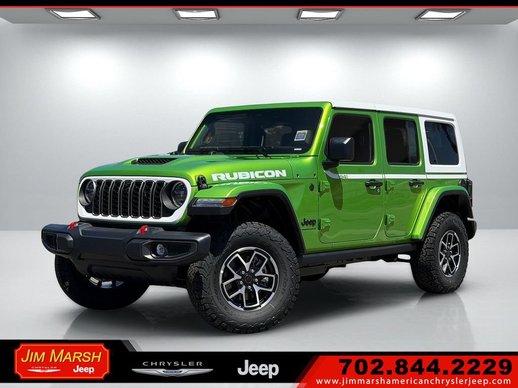 New 2026 Jeep Wrangler Unlimited Rubicon w/ Whitecap Package