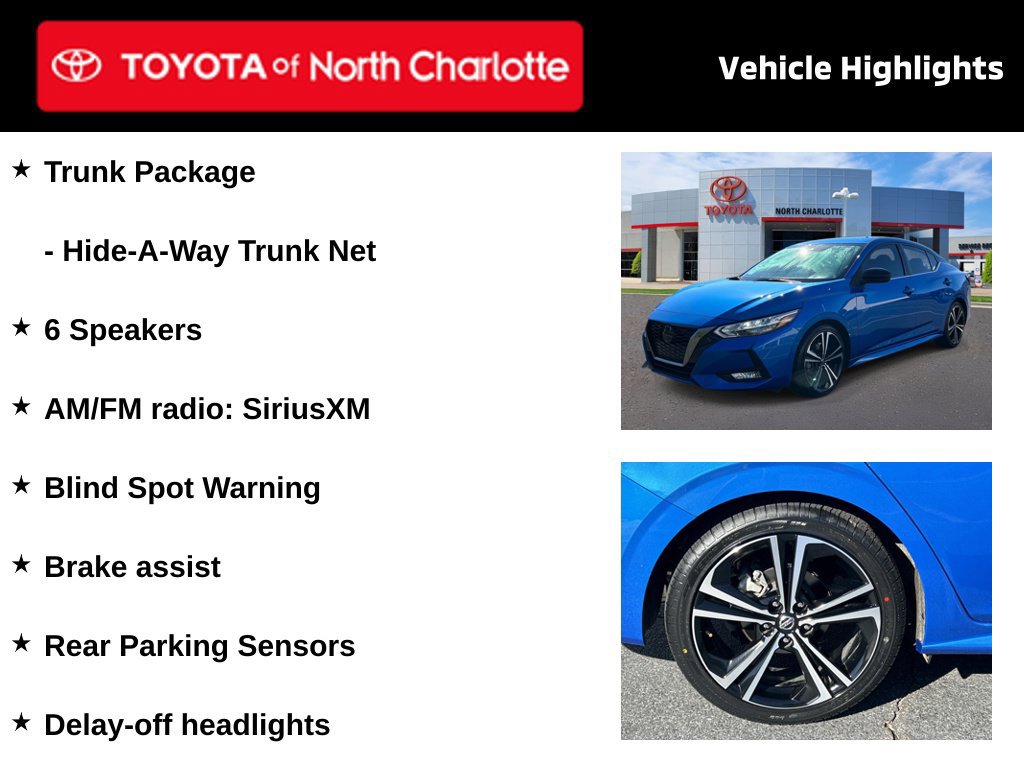 Used 2022 Nissan Sentra SR w/ Trunk Package FWD image 4