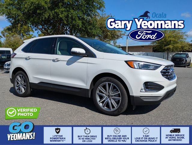 Used 2023 Ford Edge Titanium w/ Class II Trailer Tow Package image 1